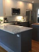 Image result for Grey and White IKEA Kitchen Cabinets