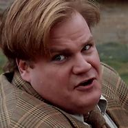 Image result for Picture of Chris Farley Crazy Hair
