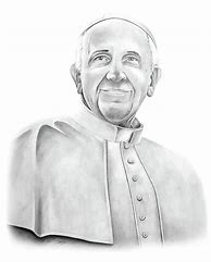 Image result for Pope Francis Drawing