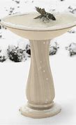 Image result for Battery Powered Heated Bird Bath