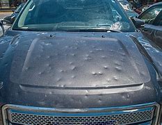Image result for Hail Storm Damages Car