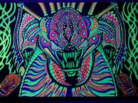 Image result for Psychedelic Blacklight Art