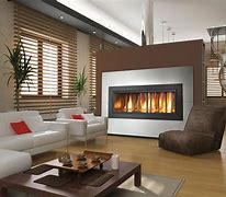 Image result for Modern Glass Fireplace
