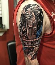 Image result for Police Knight Tattoos for Men
