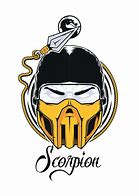 Image result for Scorpion Mortal Kombat Logo Circle