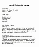 Image result for Resignation Letter New Job