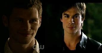 Image result for Vampire Diaries Klaus and Damon
