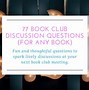 Image result for Student Book Club