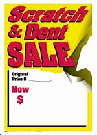 Image result for Scratch'n Dent Sale