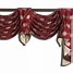 Image result for Brown Swag Curtain Long