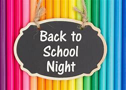 Image result for back to school night