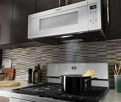 Image result for Whirlpool Low Profile Microwave Over Stove