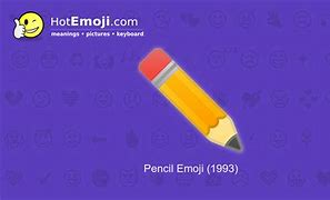 Image result for Pencil Emoji Symbol