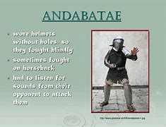 Image result for Andabatae Gladiator