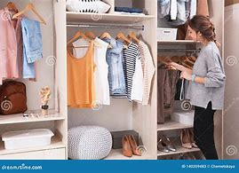 Image result for Woman Clothes Closet