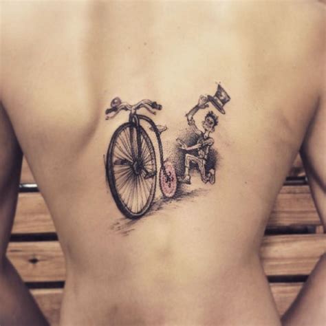 Chasing Bicycle Tattoo   Best Tattoo Ideas Gallery