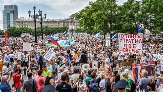 Image result for Protests in Russia Ukraine