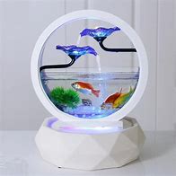Image result for Small Desk Fish Tank