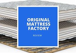 Image result for Original Mattress Factory Logo