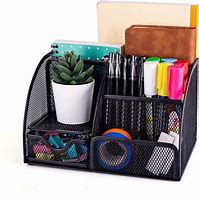 Image result for Mesh Desk Organizers with Drawers