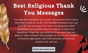 Image result for Religious Thank You Cards Appreciation