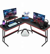 Image result for L-shaped Desk with Monitor in the Corner
