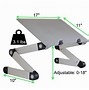Image result for 42052 Lapmaster Height Adjustable Laptop Stand