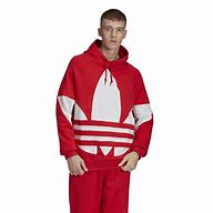 Image result for adidas trefoil hoodie red