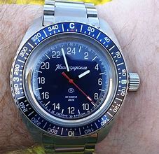 Image result for Vostok 24 Hour Watch
