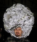 Image result for Tin Foil Hat Crazy Person