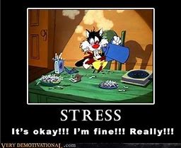Image result for Quotes About Stress Funny Cartoon