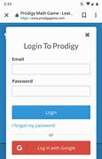 Image result for Parent Email/Password Prodigy