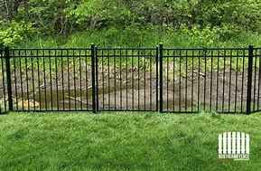 Image result for Wrought Iron Fencing Lowe's