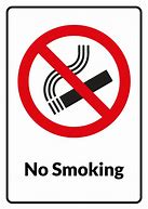Image result for Downloadable No Smoking Signs