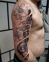 Image result for Biomechanical Tattoo