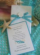 Image result for Beach Wedding Invitations