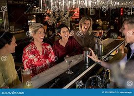Image result for Woman Walking into a Bar