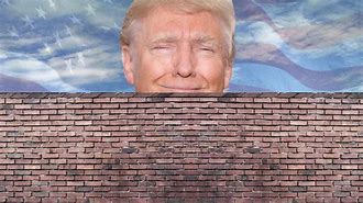 Image result for Donald Trump Wall around New Mexico