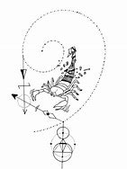 Image result for Geometric Scorpion Tattoo
