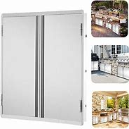 Image result for Stainless Steel Doors for Outdoor Kitchen