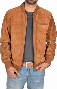 Image result for Suede Leather Jacket Men