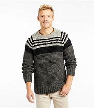 Image result for Men's Heritage Soft Cotton Fisherman Sweater, Crewneck White Extra Large | L.L.Bean