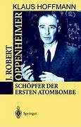 Image result for Robert Oppenheimer Book