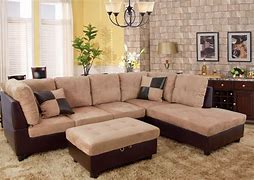 Image result for Microfiber Sectional Sofa