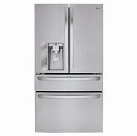 Image result for LG Electronics 30 in. Width 21.8 Cu. Ft. French Door Refrigerator In Stainless Steel With Smart Cooling, Silver
