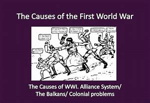 Image result for Causes of First World War