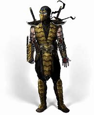 Image result for Scorpion Mortal Kombat Character Art