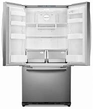 Image result for White French Door Refrigerator 32 33 Inch