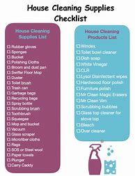 Image result for House Cleaning Supplies List
