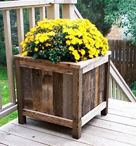 Image result for Wood Planters